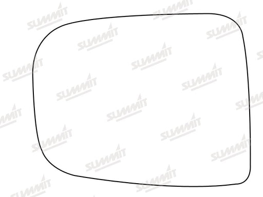 Summit Stick-On Standard Mirror Glass fits Toyota Previa 94 to 03 LHS - Summit Shop