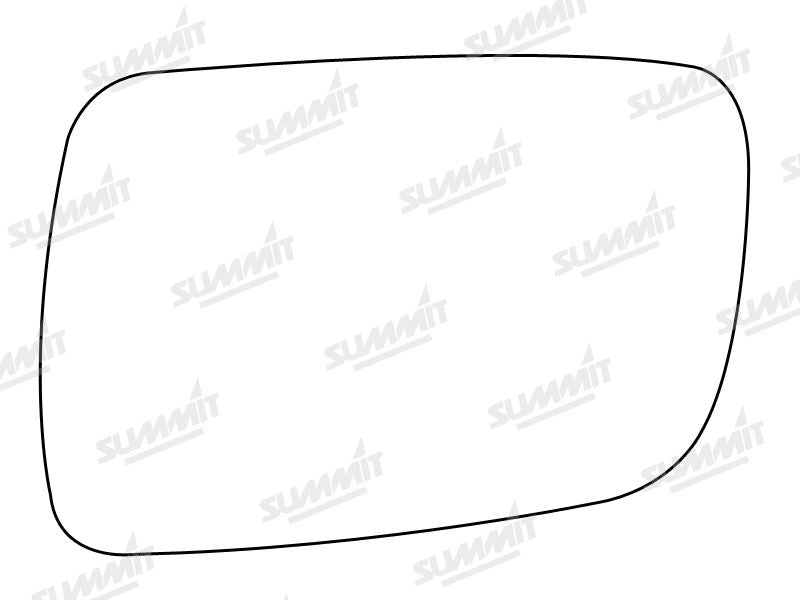Summit Stick-On Standard Mirror Glass fits Grand Cherokee LHS - Summit Shop