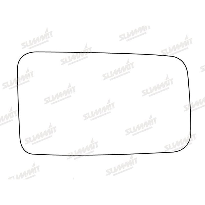 Summit Stick-On Standard Mirror Glass fits Renault 11 RHS - Summit Shop