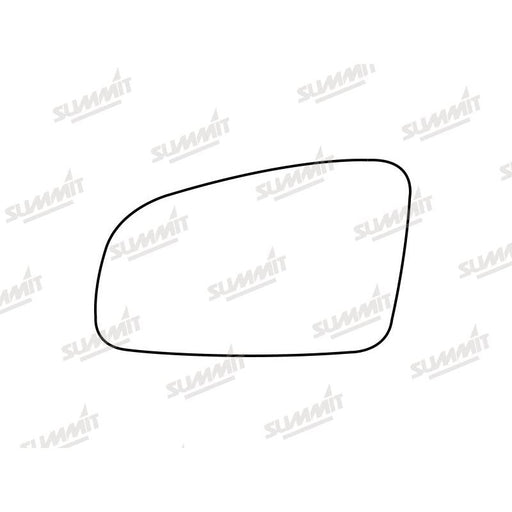 Summit Stick-On Standard Mirror Glass fits Renault Espace 03 to 15 LHS - Summit Shop