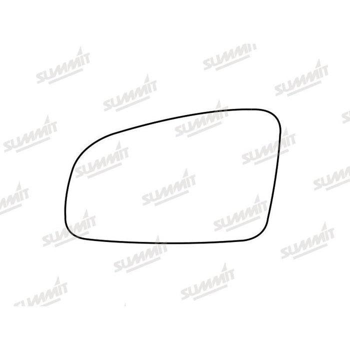 Summit Stick-On Standard Mirror Glass fits Renault Espace 03 to 15 LHS - Summit Shop