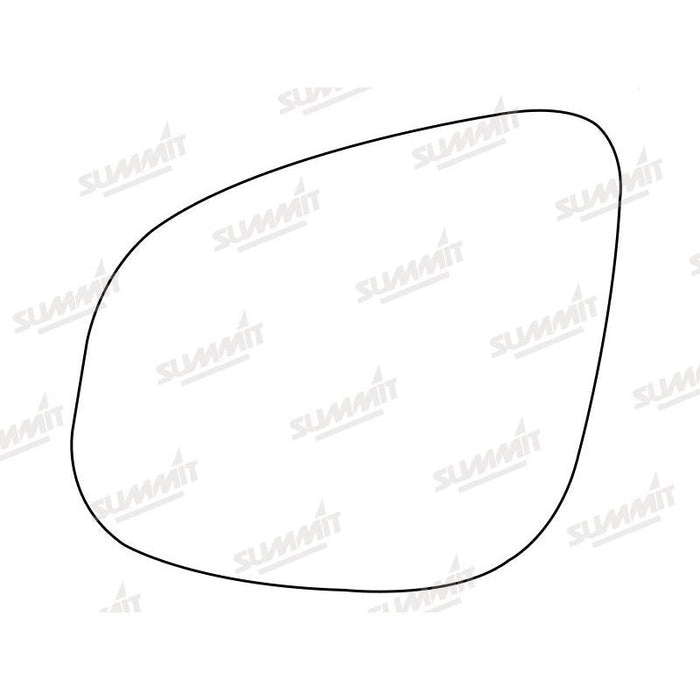 Summit Heated Base Plate With Blind Spot Mirror Glass fits Mercedes Citan 13 on LHS - Summit Shop