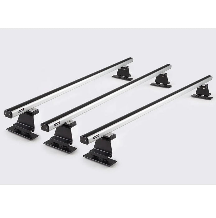 Summit Commercial 3 x Aluminium Fixed Point Roof Bars Rack 1.5m SULC-014 - Summit Shop