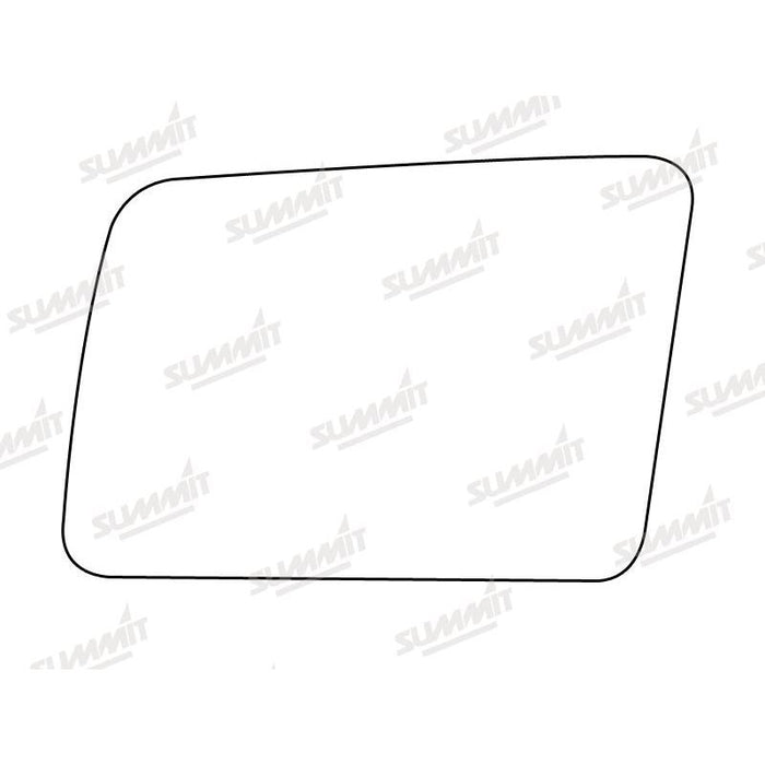 Summit Stick-On Standard Mirror Glass fits Vauxhall Nova LHS - Summit Shop