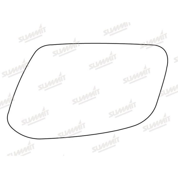 Summit Stick-On Standard Mirror Glass fits Citroen XM 94 on LHS - Summit Shop