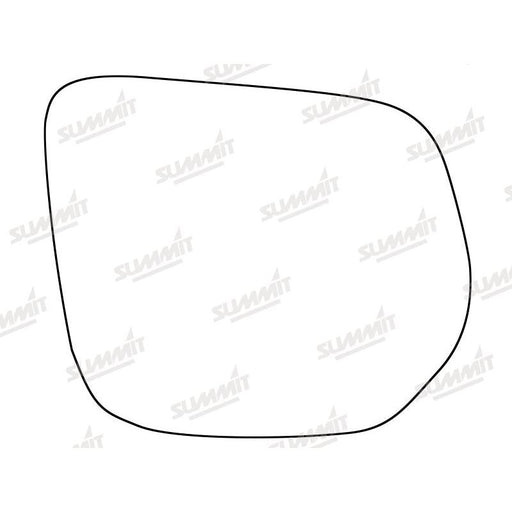 Summit Stick-On Standard Mirror Glass fits Isuzu D-Max 12 on RHS - Summit Shop