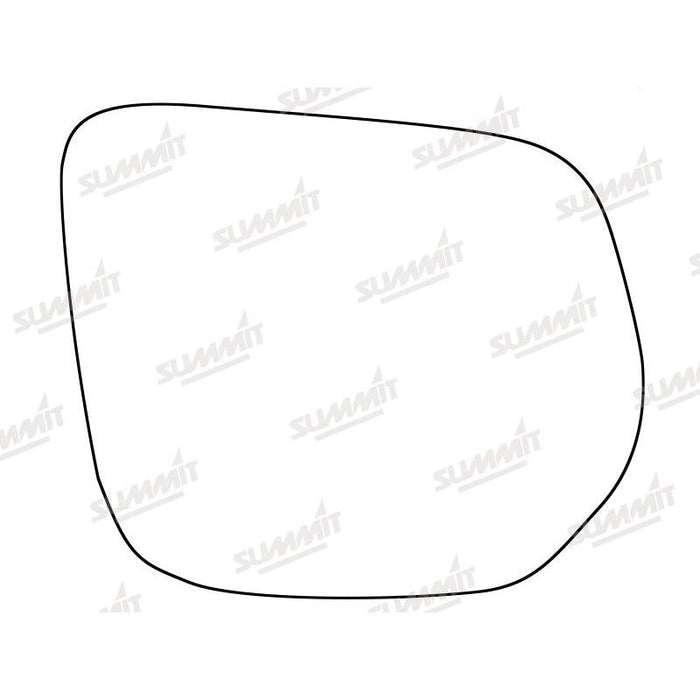 Summit Stick-On Standard Mirror Glass fits Isuzu D-Max 12 on RHS - Summit Shop