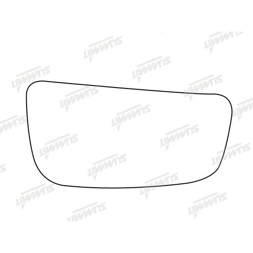 Summit Stick-On Commercial Lower Blind-Spot Mirror Glass fits Citroen Jumper, Fiat Scudo, Peugeot Expert RHS - Summit Shop