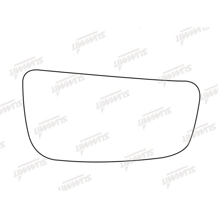 Summit Stick-On Commercial Lower Blind-Spot Mirror Glass fits Citroen Jumper, Fiat Scudo, Peugeot Expert RHS - Summit Shop