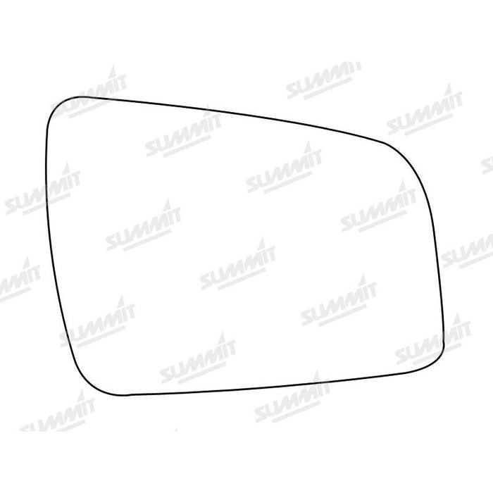 Summit Heated Backing Plate with Standard Glass fits Vauxhall Zafira 10 On RHS - Summit Shop