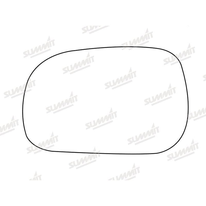 Summit Stick-On Standard Mirror Glass fits Renault Safrane LHS - Summit Shop