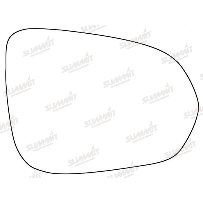 Summit Stick-On Standard Mirror Glass fits Lexus NX200 14 on RHS - Summit Shop