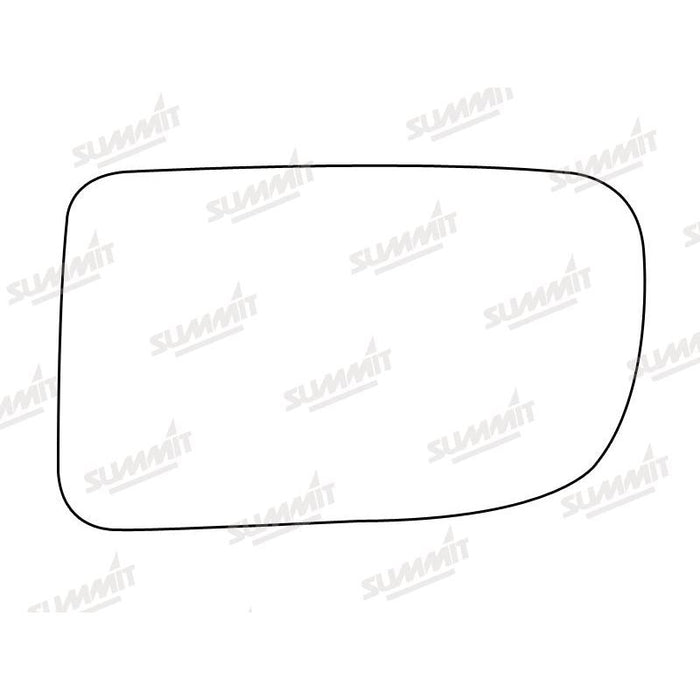Summit Stick-On Standard Mirror Glass fits Peugeot 205 LHS - Summit Shop