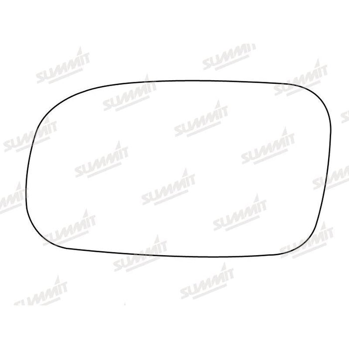 Summit Stick-On Standard Mirror Glass fits Daewoo Nexia LHS - Summit Shop