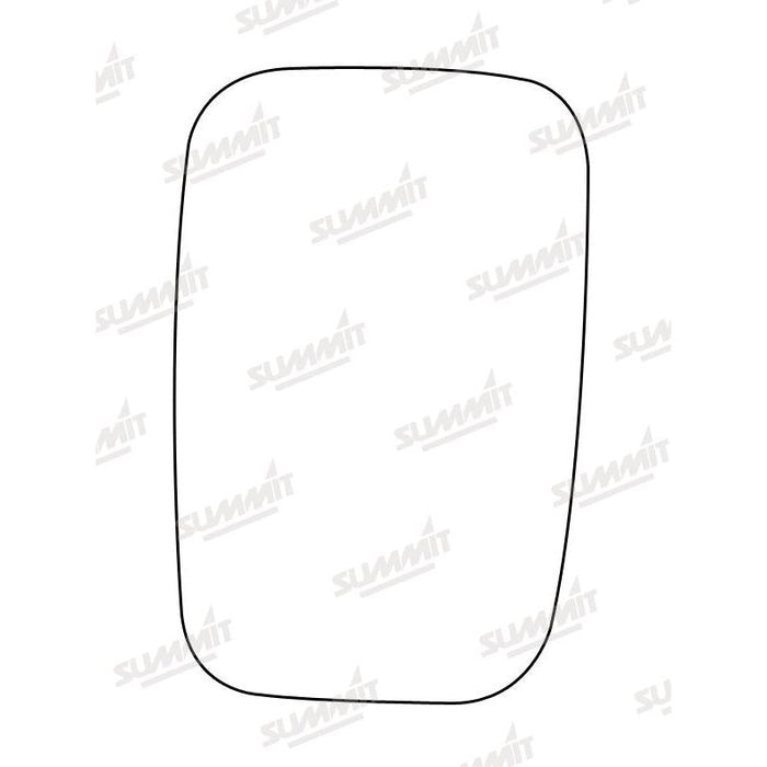 Summit Stick-On Commercial Mirror Glass fits Transit Bus 86 to 94 LHS RHS - Summit Shop