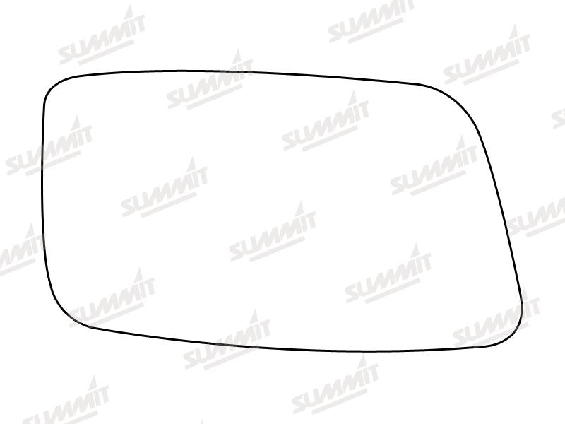 Summit Stick-On Standard Mirror Glass fits Renault 21 RHS - Summit Shop