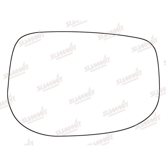 Summit Heated Backing Plate with Standard Glass fits Honda Jazz 09-19 RHS - Summit Shop