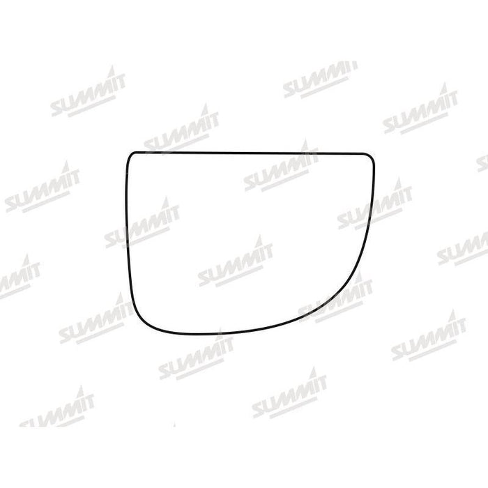 Summit Stick-On Commercial Lower Blind-Spot Mirror Glass fits Iveco Daily 14 on RHS - Summit Shop