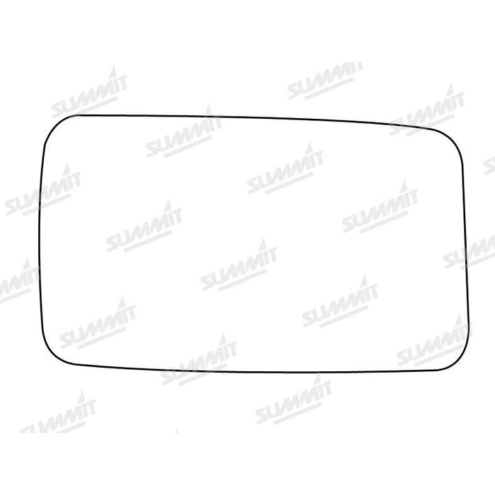 Summit Stick-On Standard Mirror Glass fits Renault 11 RHS - Summit Shop