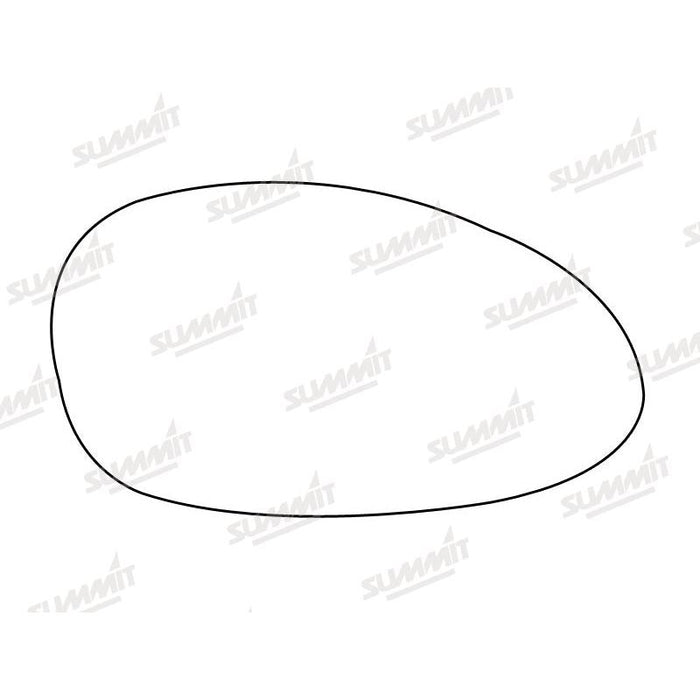 Summit Stick-On Aspheric Mirror Glass fits BMW 1 3 Series 05 on RHS - Summit Shop