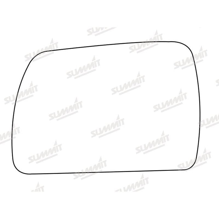 Summit Heated Base Plate With Blind Spot Mirror Glass fits BMW X3 LHS - Summit Shop