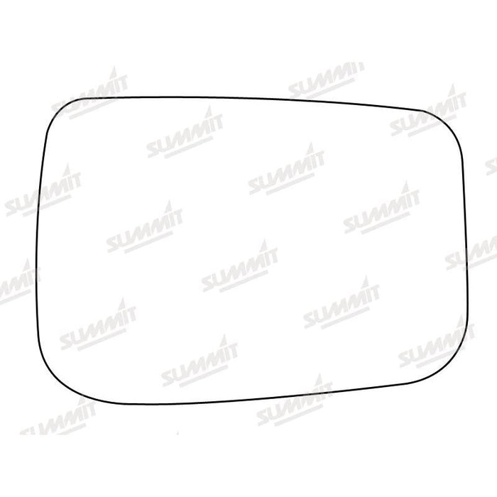 Summit Stick-On Standard Mirror Glass fits Ford Granada LHS - Summit Shop