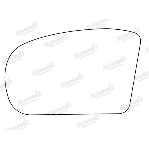 Summit Heated Base Plate With Blind Spot Mirror Glass fits Merc C Class / E Class LHS - Summit Shop