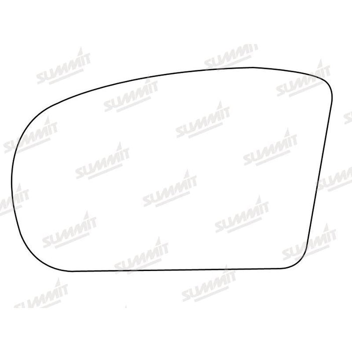 Summit Heated Base Plate With Blind Spot Mirror Glass fits Merc C Class / E Class LHS - Summit Shop