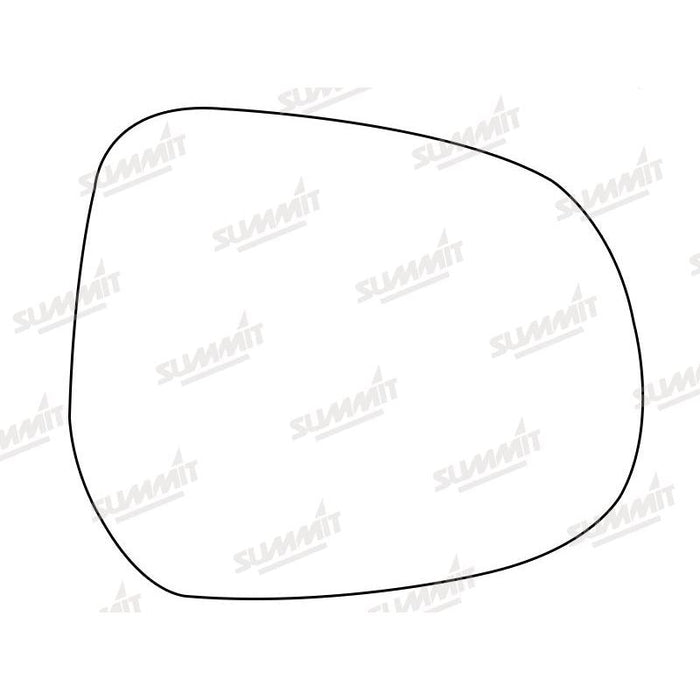 Summit Heated Base Plate With Standard Mirror Glass fits Vauxhall Agila 08 on Suzuki Splash 08 on RHS - Summit Shop