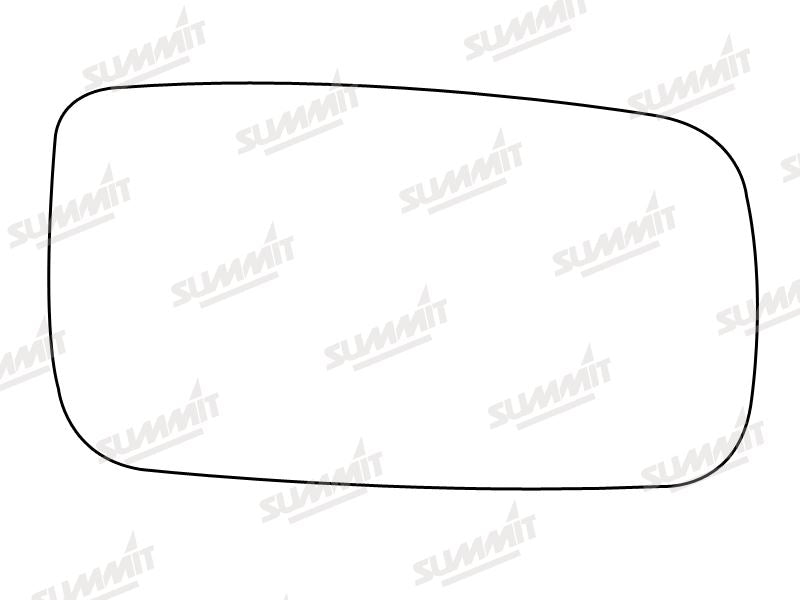 Summit Stick-On Aspheric Mirror Glass fits Volvo 740 940 RHS - Summit Shop