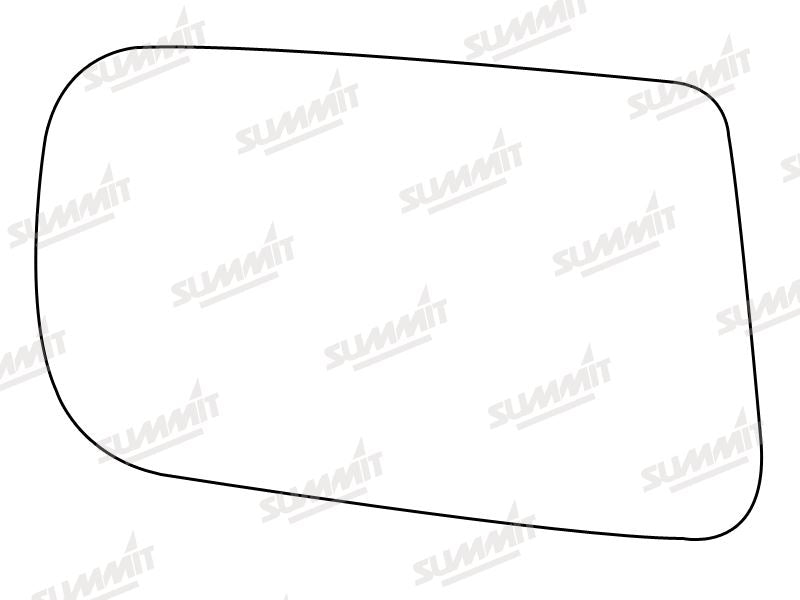 Summit Stick-On Standard Mirror Glass fits Lancia Thema RHS - Summit Shop