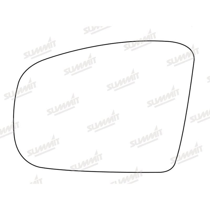Summit Stick-On Aspheric Mirror Glass fits Mercedes GL / ML Class 06 to 09 RHS - Summit Shop
