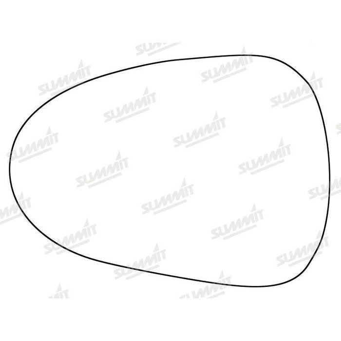 Summit Heated Base Plate With Standard Mirror Glass fits Seat Ibiza / Exeo 08 on LHS - Summit Shop