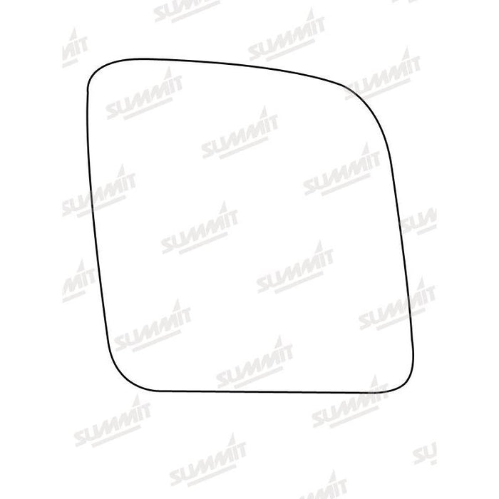 Summit Heated Base Plate With Commercial Mirror Glass fits Ford Transit Connect RHS - Summit Shop