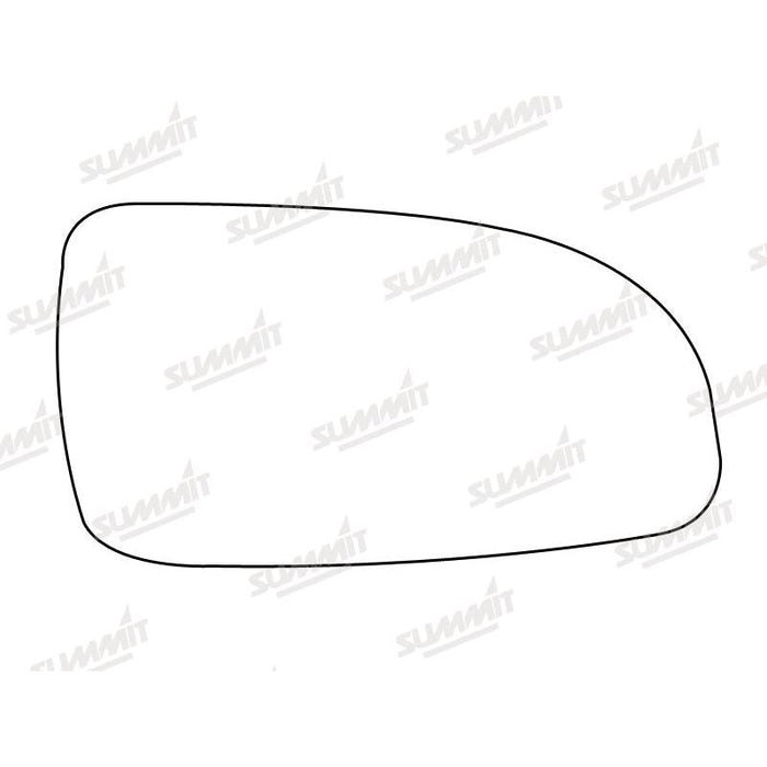 Summit Non-Heated Base Plate With Standard Mirror Glass fits Vauxhall Astra 04 RHS - Summit Shop