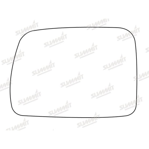 Summit Stick-On Standard Mirror Glass fits BMW X5 00 on LHS - Summit Shop