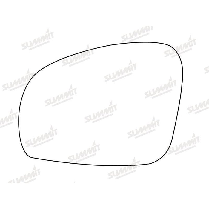 Summit Heated Base Plate With Blind Spot Mirror Skoda Fabia LHS - Summit Shop