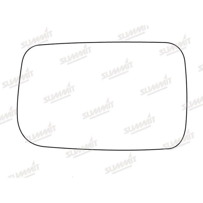Summit Stick-On Anti Dazzle Mirror Glass fits BMW 3 Series LHS - Summit Shop
