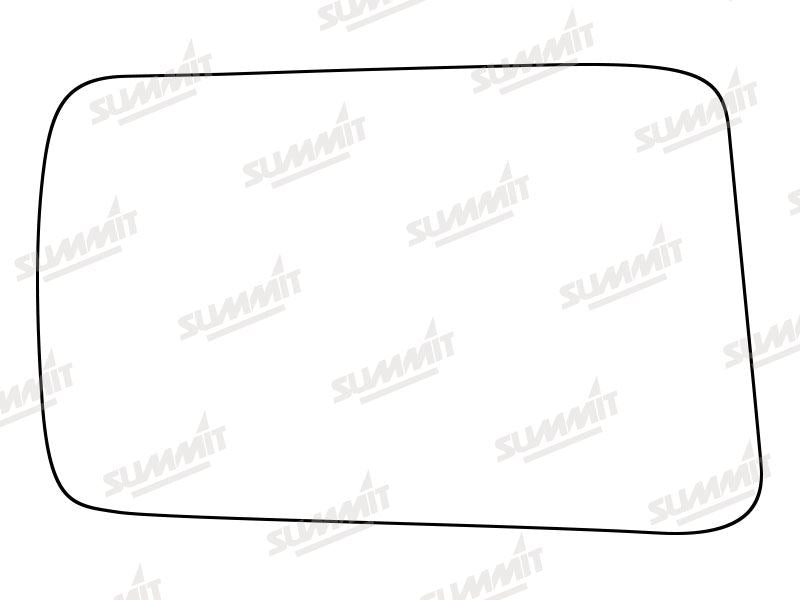 Summit Stick-On Standard Mirror Glass fits Proton RHS - Summit Shop