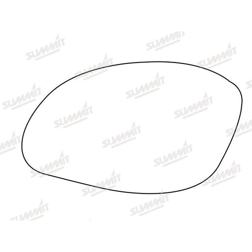 Summit Heated Base Plate With Standard Mirror Glass fits Vauxhall Vectra 99 to 02 LHS - Summit Shop