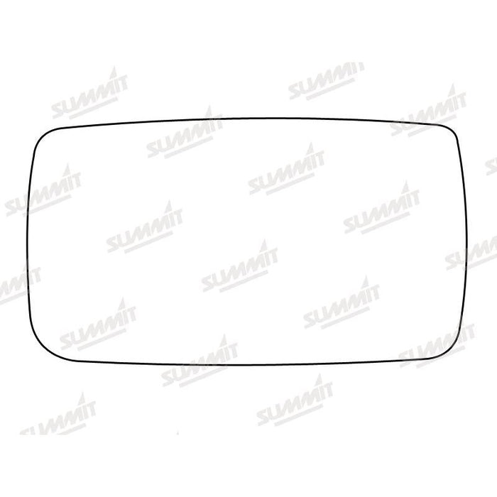Summit Stick-On Standard Mirror Glass fits Ford Escort Estate Orion RHS - Summit Shop