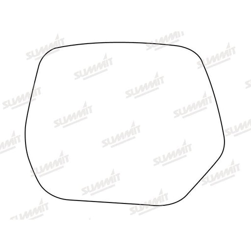 Summit Stick-On Standard Mirror Glass fits Honda CRV 06 on LHS - Summit Shop