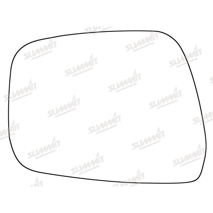 Summit Stick-On Standard Mirror Glass fits Nissan Pathfinder 09 to 12 LHS - Summit Shop