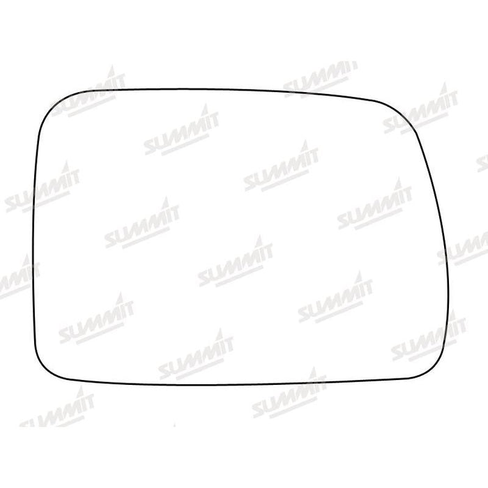 Summit Stick-On Standard Mirror Glass fits BMW X5 00 on RHS - Summit Shop