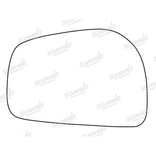 Summit Stick-On Standard Mirror Glass fits Daewoo Musso RHS - Summit Shop