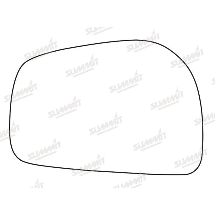 Summit Stick-On Standard Mirror Glass fits Daewoo Musso RHS - Summit Shop