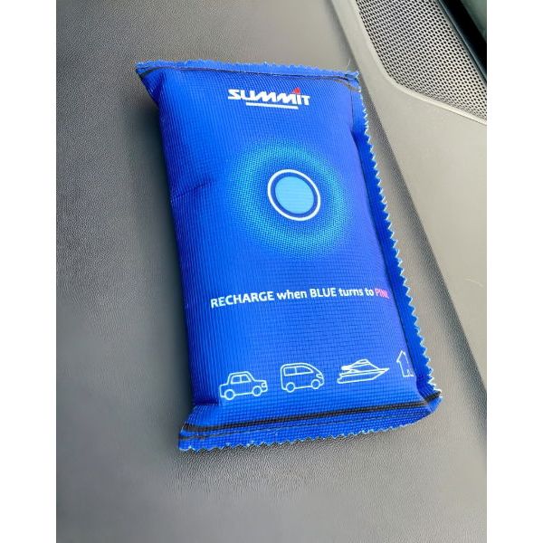 Summit Reusable Car Dehumidifier Bag – 350g Silica Gel Moisture Absorber for Windscreen, Caravans & Motorhomes - Summit Shop