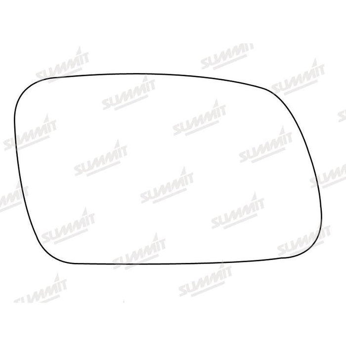Summit Stick-On Aspheric Mirror Glass fits Peugeot 307 RHS - Summit Shop