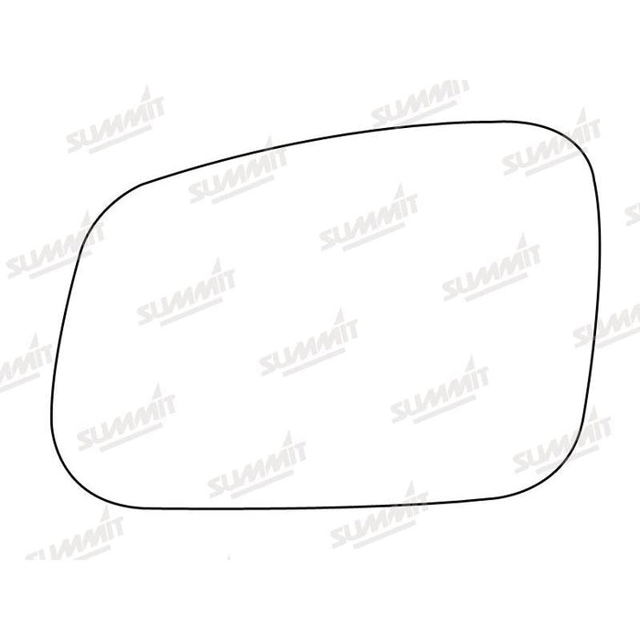 Summit Stick-On Standard Mirror Glass fits Rover Discovery 95 on LHS - Summit Shop