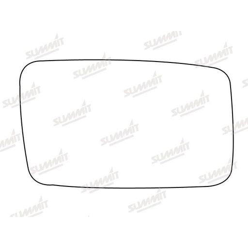 Summit Stick-On Standard Mirror Glass fits Ford Sierra 84 on RHS - Summit Shop